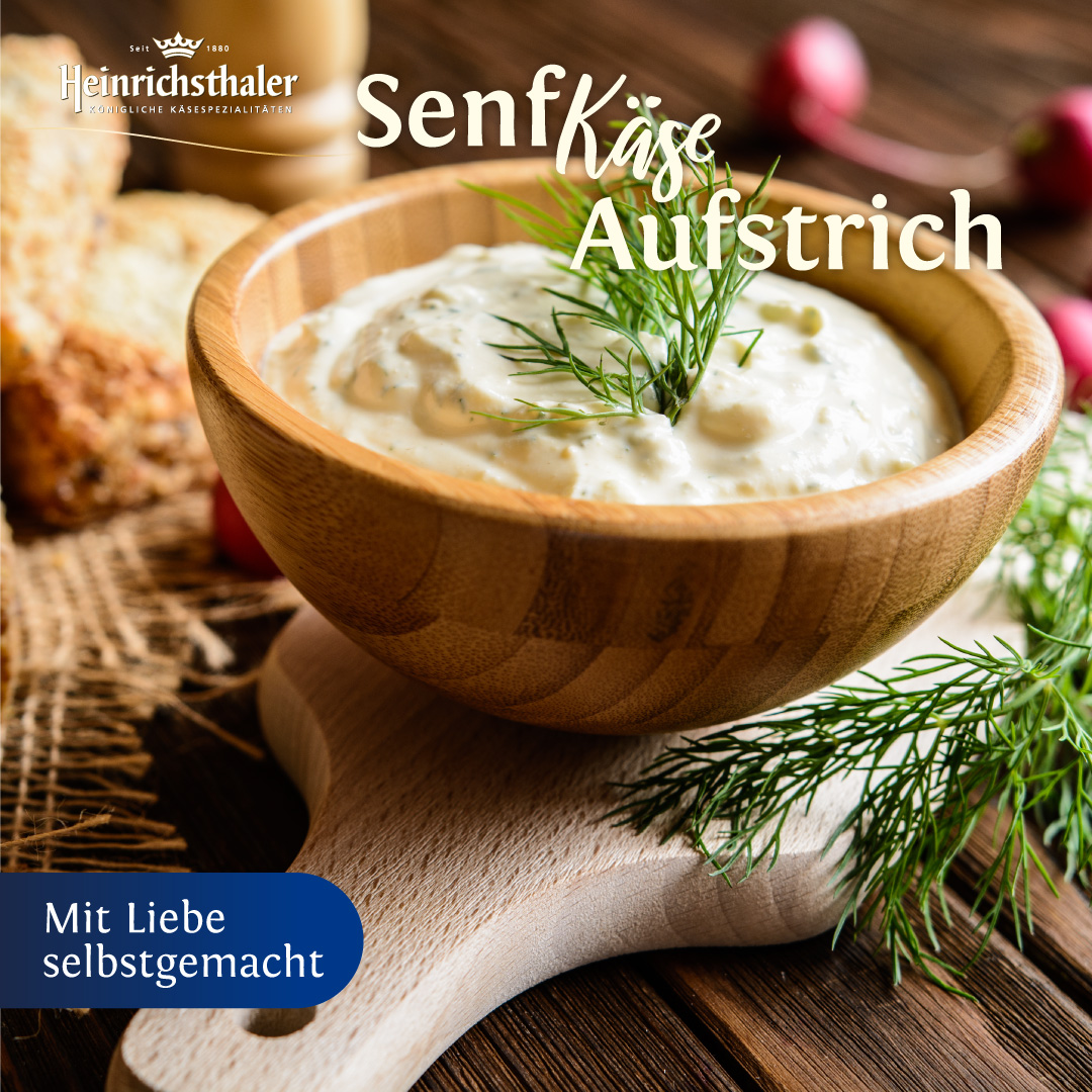 Heinrichsthaler Senf-Käse-Aufstrich | Heinrichsthaler - Sächsische ...