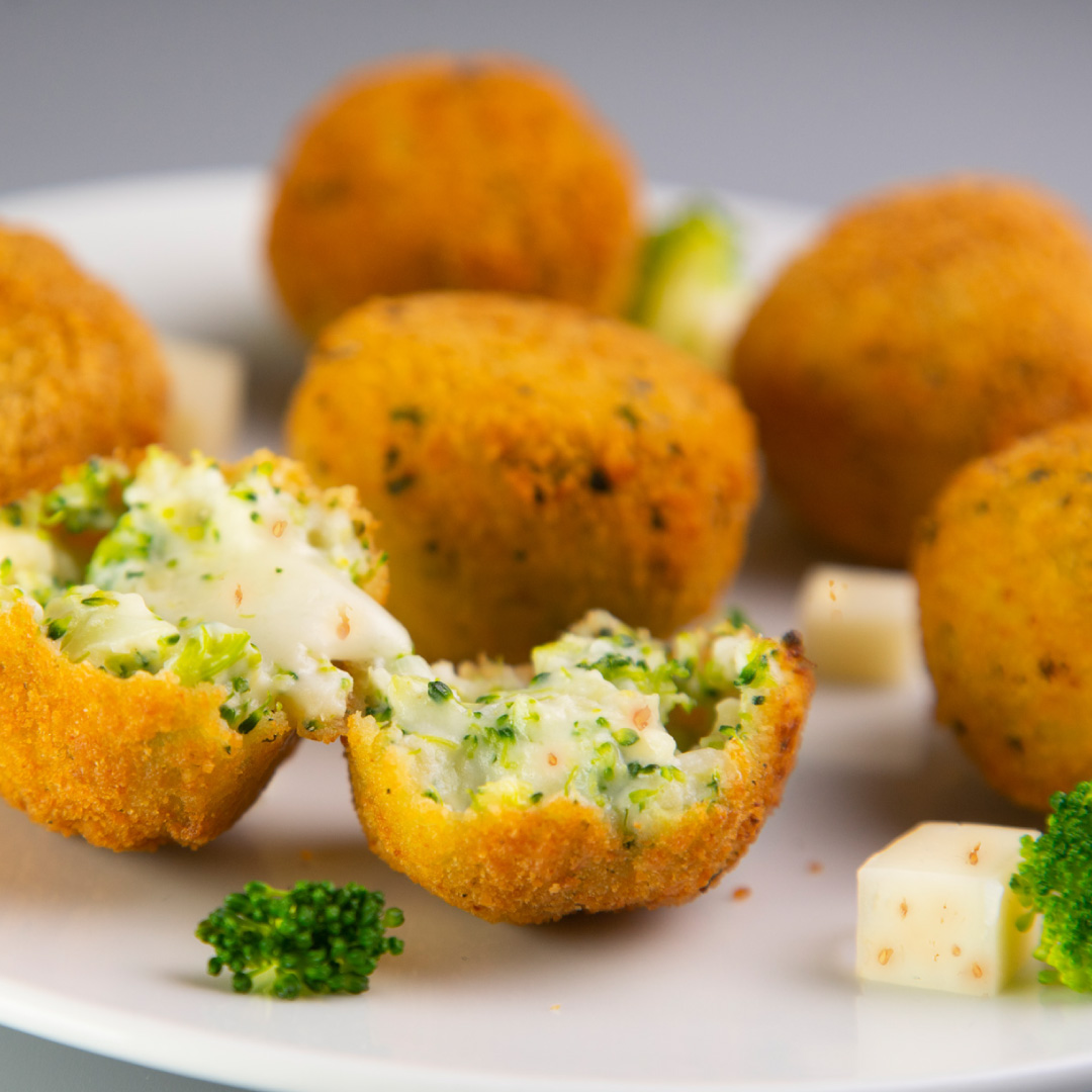 Brokkoli-Käse-Kroketten Brokkoli-Käse-Kroketten