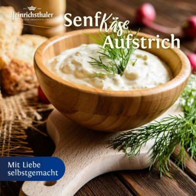 Senf-Käse-Aufstrich