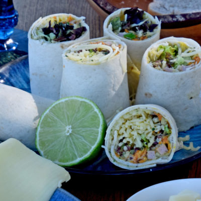 Käse-Sommer-Wraps