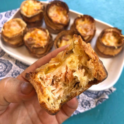 Herzhafte Käse-Wrap-Muffins