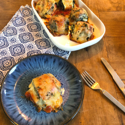 Zucchini-Hackfleisch-Taschen