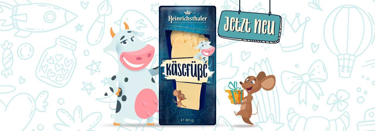 Neuauflage: Heinrichsthaler Käsefüße